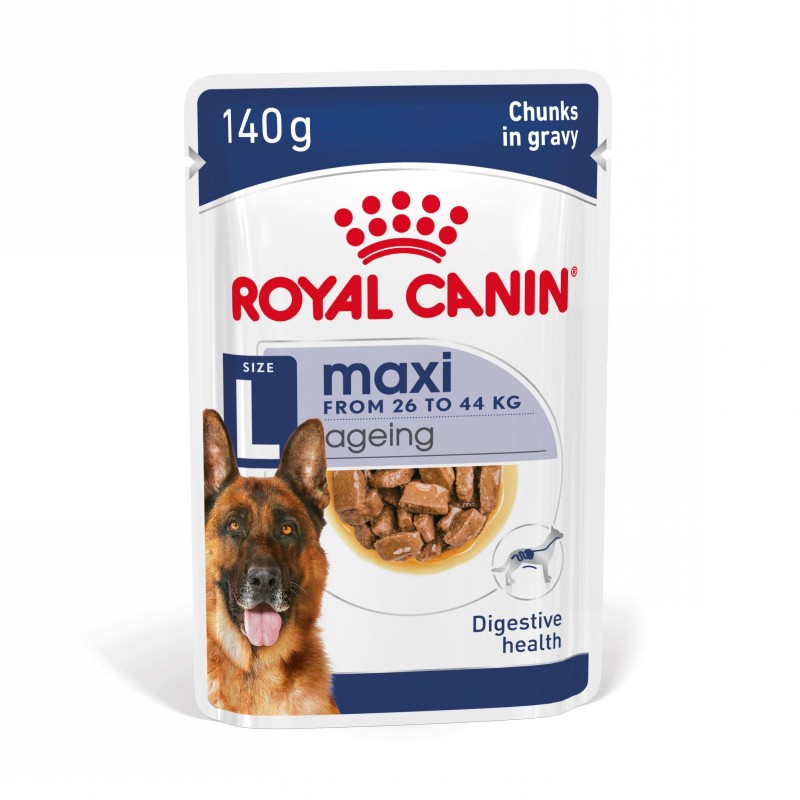 Royal Canin Maxi Ageing 8+ - Alimento em molho para cão de porte grande com mais de 8 anos