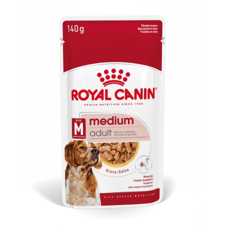 Royal Canin Medium Adult - Alimento em molho para cão de porte médio