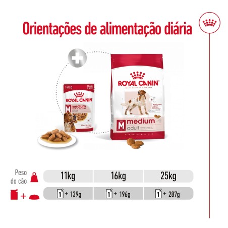 Royal Canin Medium Adult - Alimento em molho para cão de porte médio