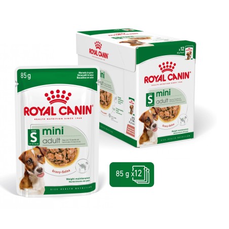 Royal Canin Mini Adult - Alimento em molho para cão de porte pequeno