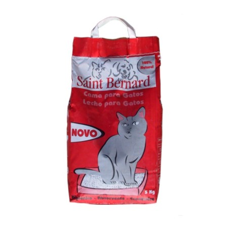 Areia para gatos - Saint Bernard