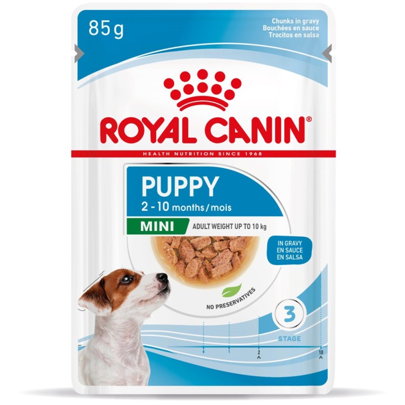 Royal Canin Puppy Mini - Alimento em molho para cachorro de porte mini