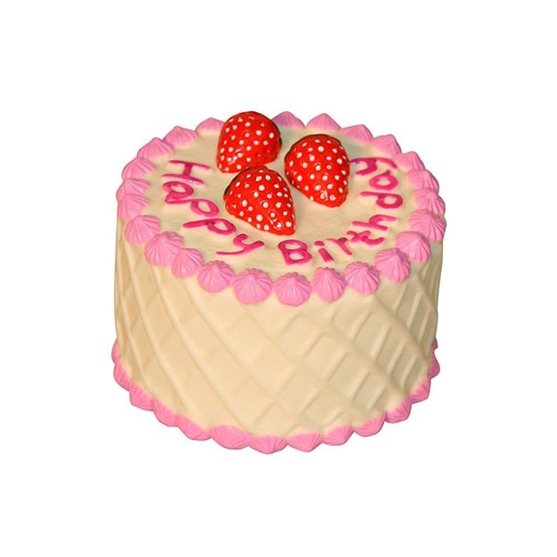Bolo de Aniversário em Borracha