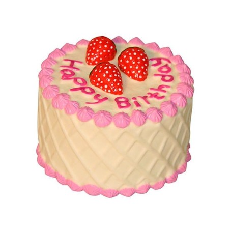 Bolo de Aniversário em Borracha