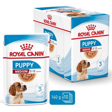 Royal Canin Puppy Medium - Alimento em molho para cachorro de porte médio