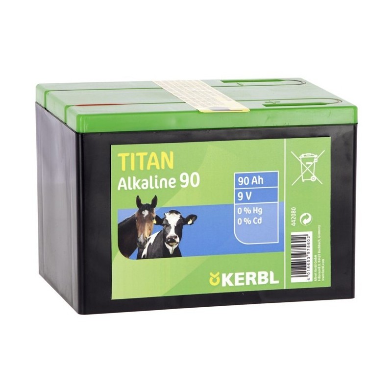 Kerbl Titan Bateria Alcalina