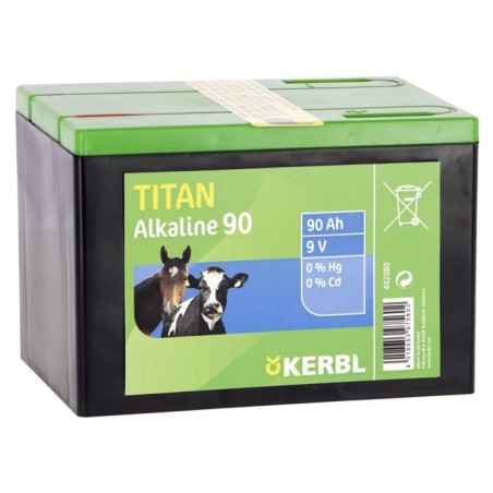 Kerbl Titan Bateria Alcalina