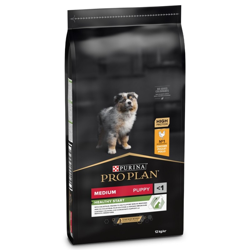 Pro Plan Healthy Start Medium Puppy - Ração seca para cachorro médio - Frango