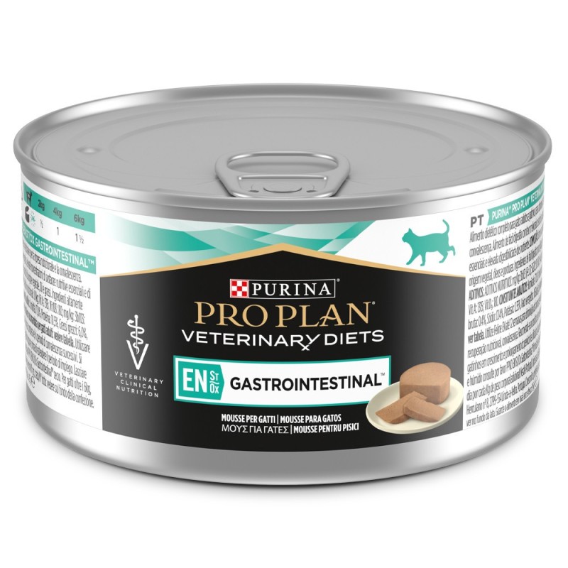 Pro Plan VD EN Gastrointestinal - Alimento em patê para gato com distúrbios digestivos