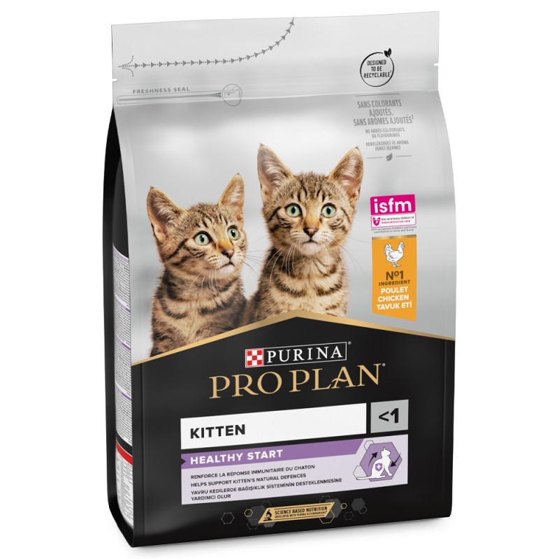 Pro Plan Healthy Start - Ração seca para gatinho - Frango