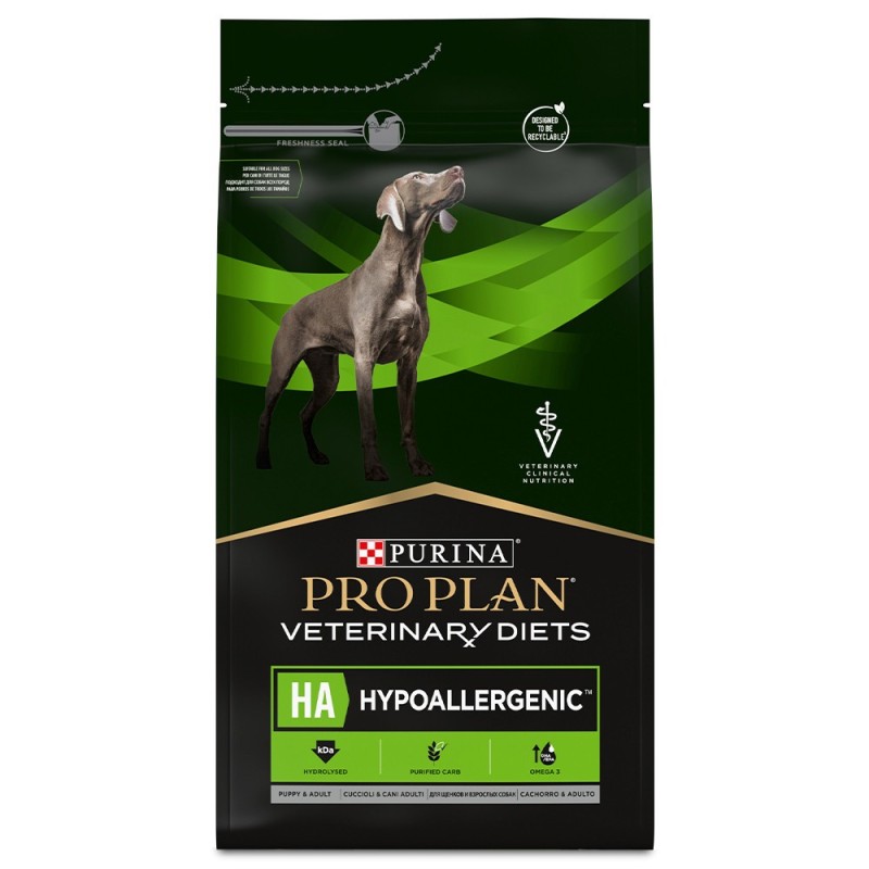 Pro Plan VD HA Hypoallergenic - Ração seca para cão com alergias