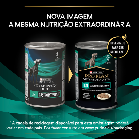 Pro Plan VD EN Gastrointestinal - Alimento em patê para cão com distúrbios digestivos