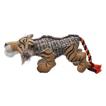 Tigre colorido em lona para cães - Duvo Plus