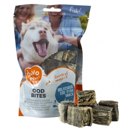 Snack de bacalhau para cão - Duvo Plus Cod Bites