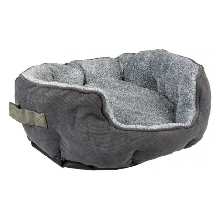 Duvo Plus Cama oval em veludo para cães