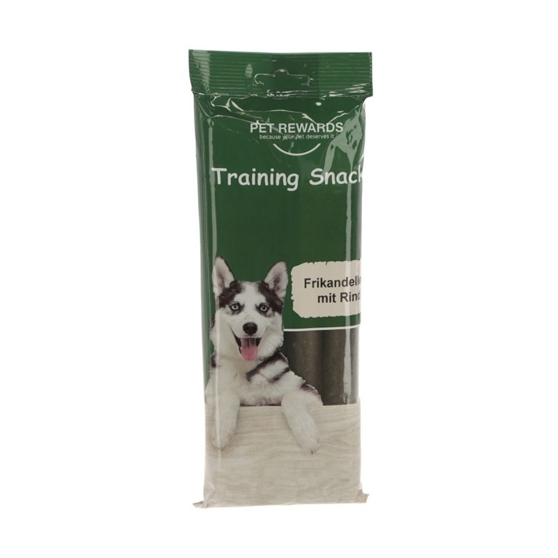 Kerbl Frikandels snacks de vaca para cão