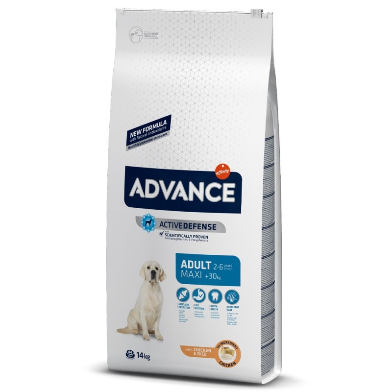 Advance Adult Maxi - Ração seca para cão grande - Frango e arroz