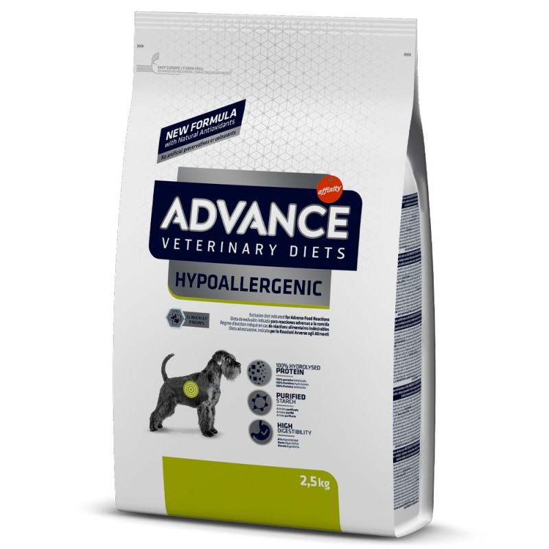 Advance VET Hypoallergenic - Ração seca para cão adulto com alergias