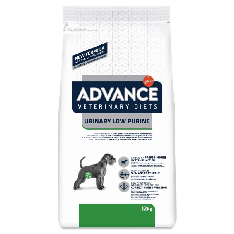 Advance VET Urinary Low Purine - Ração seca para cão adulto com problemas urinários