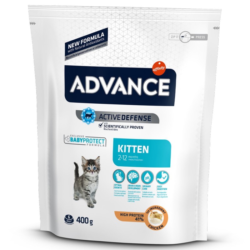 Advance Kitten - Ração seca para gatinho - Frango e arroz