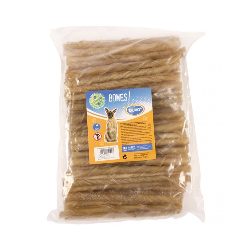 Duvo Plus Bones! Sticks de couro para cães