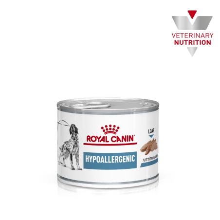 Royal Canin VET Hypoallergenic - Alimento em patê para cão adulto com alergias alimentares