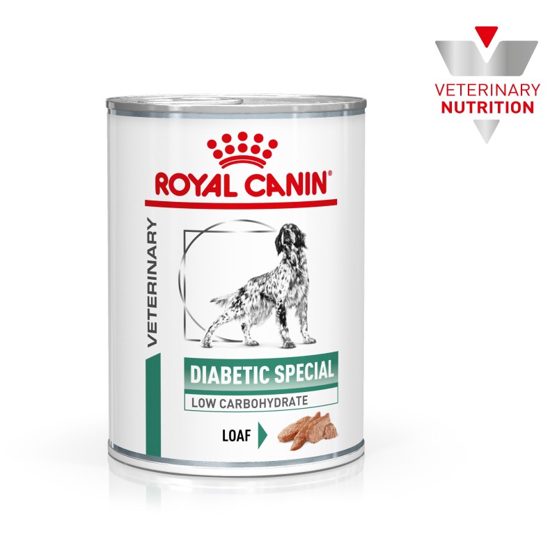 Royal Canin VET Diabetic Special - Alimento em patê para cão adulto com diabetes