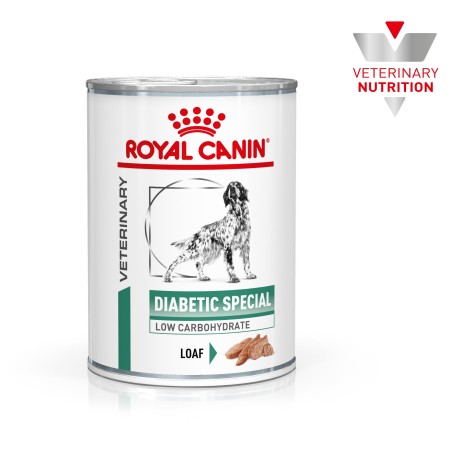 Royal Canin VET Diabetic Special - Alimento em patê para cão adulto com diabetes