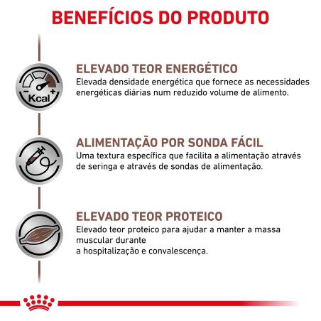 Royal Canin VET Recovery - Alimento em mousse suave para cão e gato em convalescença