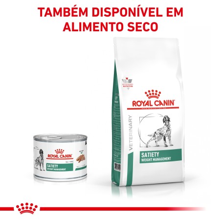 Royal Canin VET Satiety - Alimento em patê para cão adulto com excesso de peso