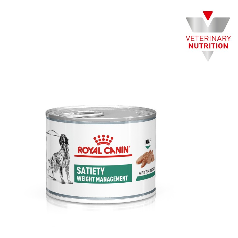 Royal Canin VET Satiety - Alimento em patê para cão adulto com excesso de peso