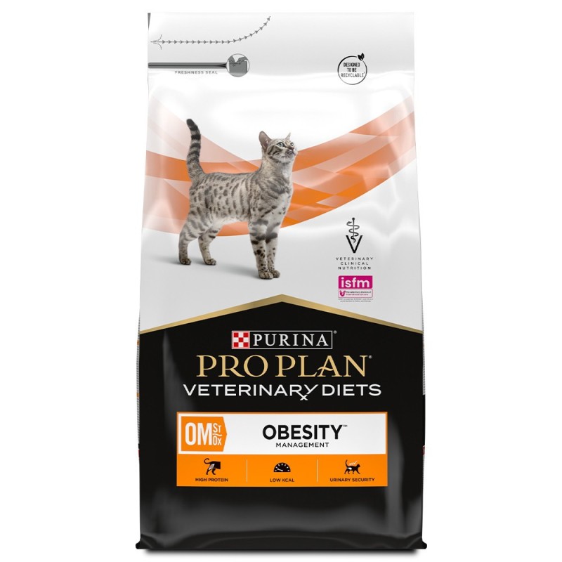 Pro Plan VD OM Obesity Management - Ração seca para gato com excesso de peso