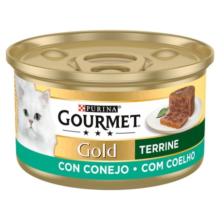 Gourmet Gold Terrine para gato - Coelho