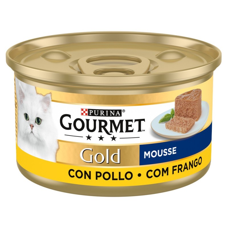 Gourmet Gold Mousse para gato - Frango