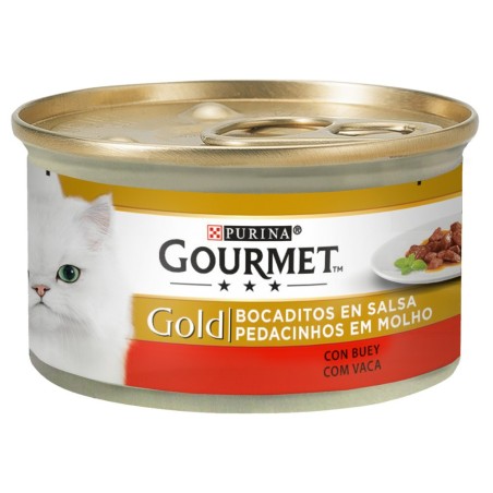 Gourmet Gold Pedacinhos em Molho - Carne de vaca