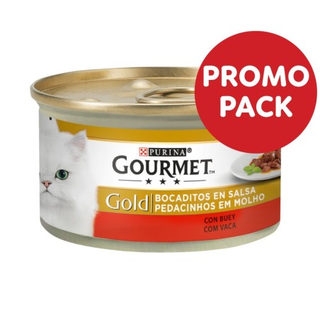 Gourmet Gold Pedacinhos em Molho - Carne de vaca