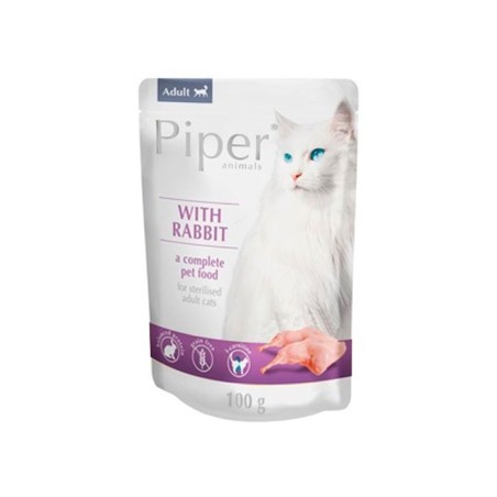 Piper - Alimento em patê para gato adulto - Coelho