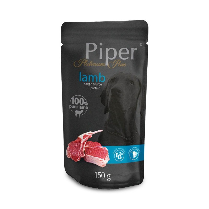 Piper Platinum Pure - Alimento em patê para cão adulto - Borrego