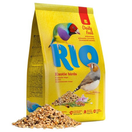 Alimento diário para aves exóticas - RIO