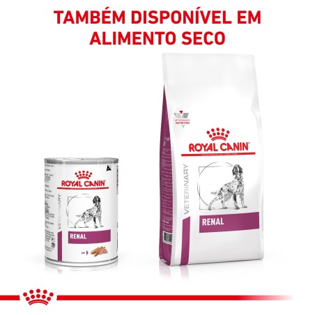 Royal Canin VET Renal - Alimento em patê para cão adulto com doença renal