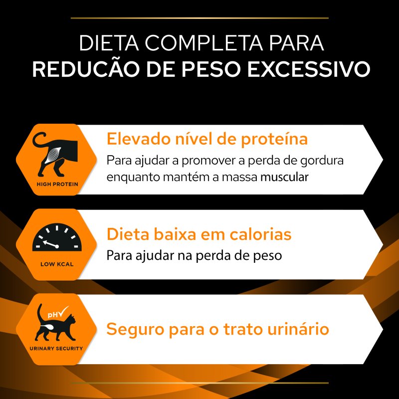 Pro Plan VD OM Obesity Management - Alimento em molho para gato com excesso de peso