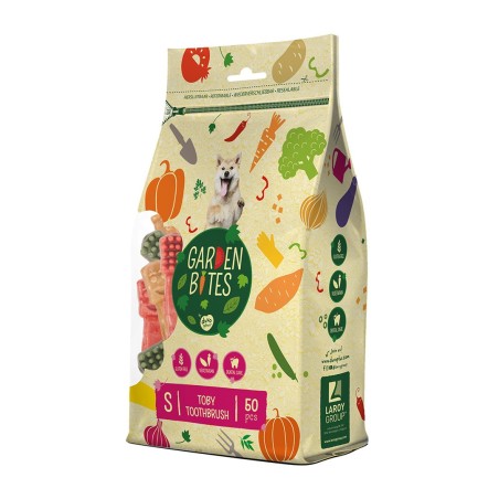Snacks vegetarianos Toby Toothbrush para cão - Garden Bites