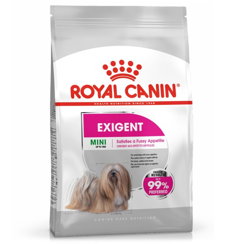 Royal Canin Exigent Mini Adult - Ração seca para cão de porte pequeno com apetite exigente