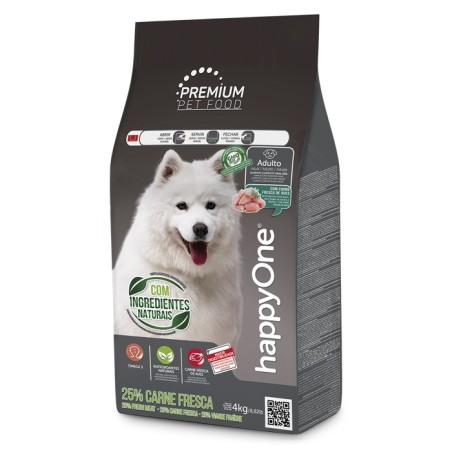 happyOne Premium - Ração seca para cão adulto - Aves