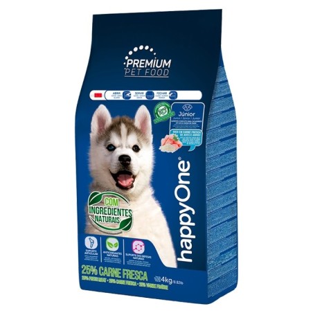 happyOne Premium Júnior - Ração seca para cachorro - Aves