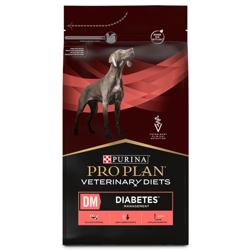 Pro Plan VD DM Diabetes Management - Ração seca para cão com diabetes