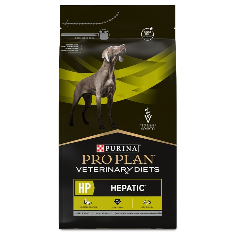 Pro Plan VD HP Hepatic - Ração seca para cão com insuficiência hepática