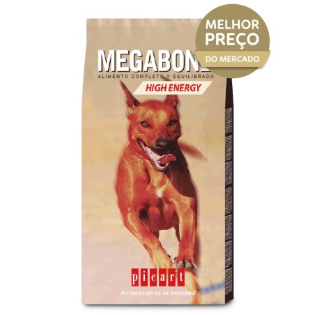 Picart Megabone High Energy - Ração seca para cão adulto muito ativo