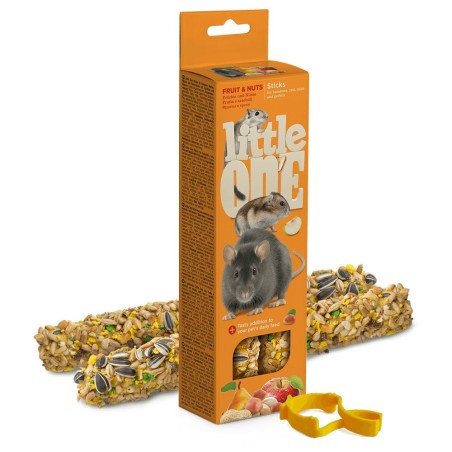 Sticks de frutas e nozes para roedores - Little One