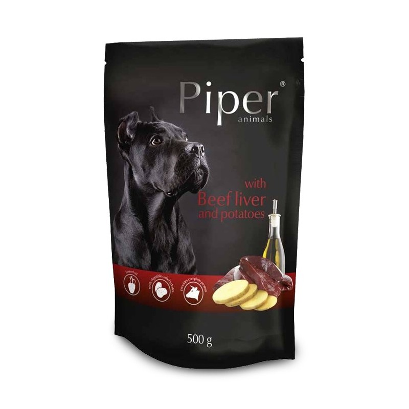 Piper - Alimento em patê para cão adulto - Fígado de vaca e batata